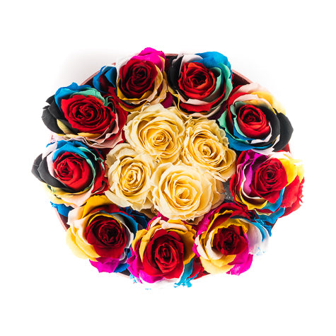 Fleur de luxe montreal fleurs eternity roses forever roses flower box montreal  mfleurs  fleurs pas cher venus et fleurs montreal flowers delivery fleurs rose éternelle ever lasting roses gift box valentine day champagne gift card red sephora chocolate luxury toronto