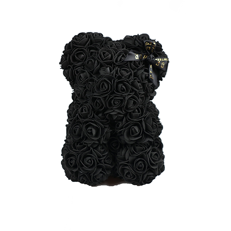 Teddy Bear eternal (mini): Ours fait avec des roses