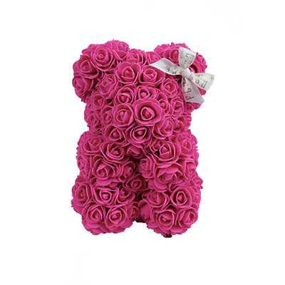 Teddy Bear eternal (mini): Ours fait avec des roses