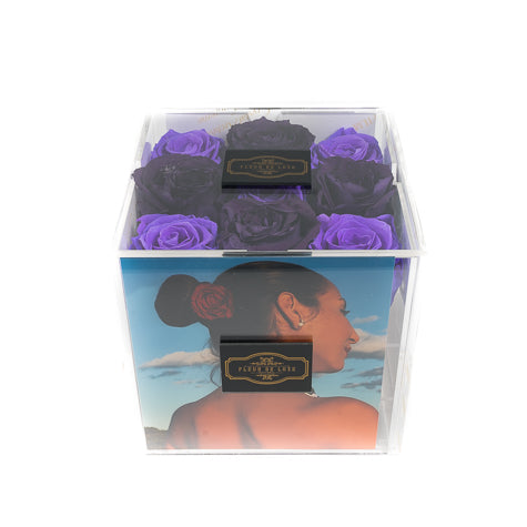 Fleur de luxe montreal fleurs eternity roses forever roses flower box montreal  mfleurs  fleurs pas cher venus et fleurs montreal flowers delivery fleurs rose éternelle ever lasting roses gift box valentine day champagne gift card red sephora chocolate luxury toronto